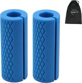 1grbl Iadumo Barbell Grips - Thick Dumbbell Arm Blaster Adapter With Blue 1grbl Iadumo Barbell Grips - Thick Dumbbell Arm Blaster Adapter With Blue