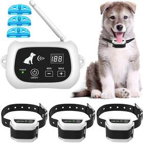 Imeshbean 791101595785 Electric Wireless Dog Fence System Pet Containment Training Collar Sho