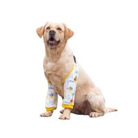 Innopet Syy240407076 Dog Elbow Protector Yellow Ice Cream Xl-length 11ftft Knee Girth 9.4ftft