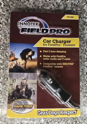 Fp-006 Innotek Field Pro Car Charger For Fieldpro Trainers Fast. Collar And Y New Fp-006 Innotek Field Pro Car Charger For Fieldpro Trainers Fast. Collar And Y New