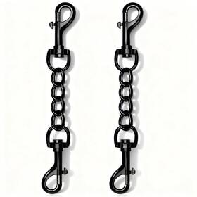 Ivia Pet 717298177467 2 Pcs Dog Collar Metal Safety Clip Harness Leash Chain Connector Hea Ivia Pet 717298177467 2 Pcs Dog Collar Metal Safety Clip Harness Leash Chain Connector Hea
