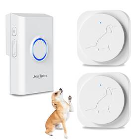 2cm2-102 Jeatone Dog Door Bell Bells To Go Outside Smart Wireless Potty Training 2cm2-102 Jeatone Dog Door Bell Bells To Go Outside Smart Wireless Potty Training