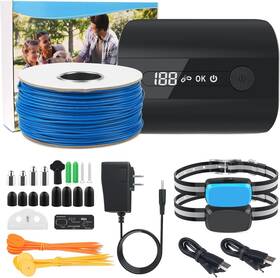 863-2 Jewyow Electric Fence For Dog 2025 Underground 2 Dogs Containment Sys 863-2 Jewyow Electric Fence For Dog 2025 Underground 2 Dogs Containment Sys