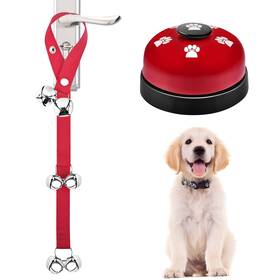 Jimejv 707995984567 2 Pack Dog Doorbells Pet Training Bells For Go Outside Potty And Co