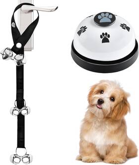 Jimejv Aub09789klc6 2 Pack Dog Doorbells Adjustable Pet Training Bells For Potty And Behavior