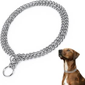 Jipimon 754302841785 Chain Dog Collar Adjustable Training For Small Medium Large Dogs Jipimon 754302841785 Chain Dog Collar Adjustable Training For Small Medium Large Dogs