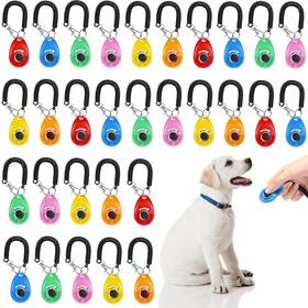 Kigeli Rh-kigeli-3250 30 Pcs Dog Training Clicker For Pet With Wrist Strap Cat Bird Pup