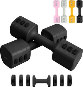 Ylhl-1 Kisnbld Adjustable Dumbbell Set Of 2 4 In 1 Free Weights Dumbbells For Black Ylhl-1 Kisnbld Adjustable Dumbbell Set Of 2 4 In 1 Free Weights Dumbbells For Black