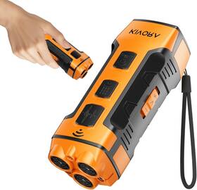 Cmc001 Kivora Dog Bark Deterrent Devices 7-in-1 Anti Barking Device Portable Orange