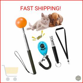Lasvial 710456832062 Training Kit - 1 Target Stick Clicker Whistle Dog Equi