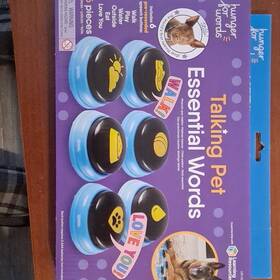 Learning Resources Ler9342 Talking Pet Essential Words Button Set Blue