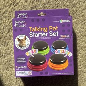 Learning Resources Lsp9351 Talking Pet Starter Set Recordable Buttons Interactive Toy