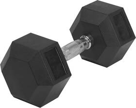 Life Fitness 790716015732 Hex Rubber 25lb Each Dumbbell 1 Black Life Fitness 790716015732 Hex Rubber 25lb Each Dumbbell 1 Black
