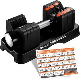 Lifepro 810090930527 Adjustable Dumbbells Set/single - 15lb 43lb 55lb 25 Lb Dumbbell Black Lifepro 810090930527 Adjustable Dumbbells Set/single - 15lb 43lb 55lb 25 Lb Dumbbell Black
