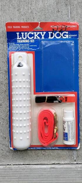 Lucky Dog Equipment Inc. 716438920307 Vintage Training Kit With Dummy And Quail Scent 203 New-old-stock