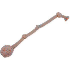 43725400 Mammoth Pet Products 166356 Extra Flossy Webbing Ball With Fling Handle Dog Toy 43725400 Mammoth Pet Products 166356 Extra Flossy Webbing Ball With Fling Handle Dog Toy