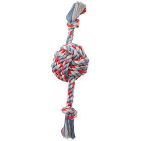 956063 Mammoth Pet Products Flossy Chews Color Monkey Fist Ball With Rope Ends Large 18