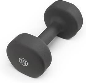 Marcy 096362995900 Colored Neoprene Dumbbells J. Steel Grey - 15lb Single Marcy 096362995900 Colored Neoprene Dumbbells J. Steel Grey - 15lb Single