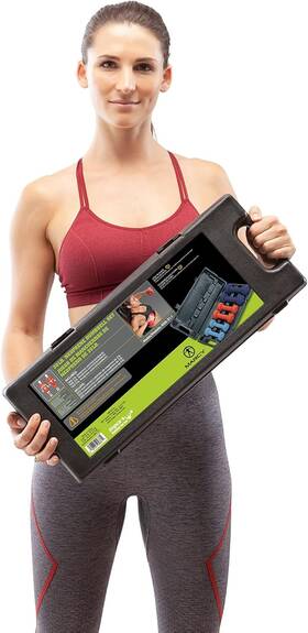 Marcy Nds-21.1 Neoprene Dumbbell Single 21 Pound K. Multi - 3 Pairs Set 2- 3- 5-lb