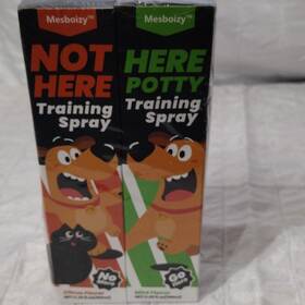 X00407043b Mesboizy Not Here And Dog Potty Training Spray 2-pack Multicolor