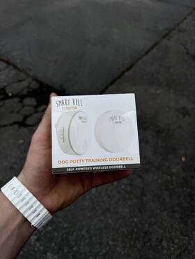 Mighty Paw Sb2.0-wv-1 Smart Bell 2.0 Series Dog Potty Training Doorbell White