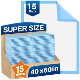 Mpads-40x60-30 Mildplus Bed Pads Disposable 40 Inch X60 Chucks Oversized Underpads With 200 Gram Su