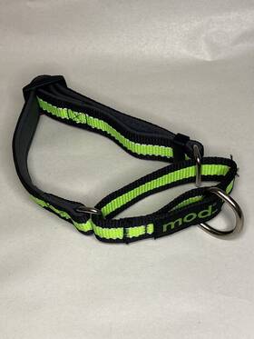 Mod 191205547862 Alternate Training Dog Collar Size Medium Cinching Tug-response Green Nwot