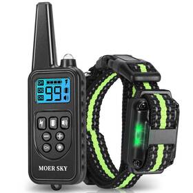 Ms-880 Moer Sky Dog Training Collar With 2600 Ft Remote Electronic Shock W