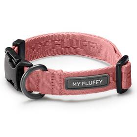 My Fluffy 809635460928 Premium Adjustable Dog Collar For Small To Medium Dogs Color Dark Pink