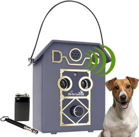 My Pet Command 600168680818 50ft Long Range Dog Anti Barking Device Auto Ultrasonic Dog