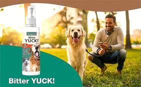 Naturvet 665612775564 Bitter Yuck Inch Pet Chewing Deterrent Spray Behavior Training 16oz. New