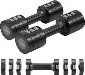 Nav0000447d001c Navaris Adjustable Dumbbells Set - Exercise Hand Weights For Women And Men