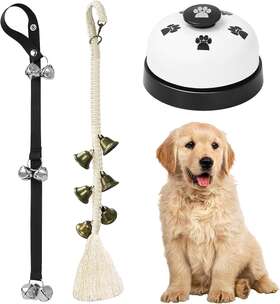 Neltueb 744759261472 Tneltueb 3 Pack Dog Bells For Potty Outside Training Hanging Door