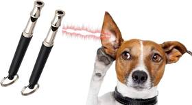 Niftyplaza 313100811873 Dog Training Whistle 2-count Pet Obedience Stop Barking Ultrasonic Supersonic