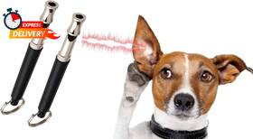 Niftyplaza 445015733766 Dog Training Whistle 2-count Pet Obedience Stop Barking Ultrasonic Supersonic