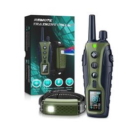 Nikketta 607609530633 Dog Training Shock Collar With Flashing Light For Night Walks Remote 4000ft