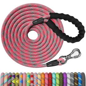 Ntr 612789343409 15ft Training Leash For Dogs Pink Dog Rope With Swivel Lockable Ho Ntr 612789343409 15ft Training Leash For Dogs Pink Dog Rope With Swivel Lockable Ho