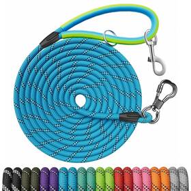 Ntr 699838983861 Extra Long Dog Leash 50ft Puppy Rope Lead With 2 Swivel Hooks Reflecti Ntr 699838983861 Extra Long Dog Leash 50ft Puppy Rope Lead With 2 Swivel Hooks Reflecti
