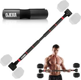 Ojexa 198168166673 Dumbbell Converter To Barbell Set - Adjustable Weights And Up 200 Lb Black Ojexa 198168166673 Dumbbell Converter To Barbell Set - Adjustable Weights And Up 200 Lb Black