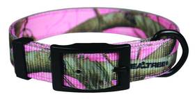 Omnipet 120nrt-pk21 Officially Licensed Realtree Apc Camouflage Nylon Collar With Black Durable M