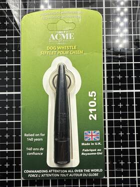 Omnipet 210.5 Acme Dog Training Mouth Whistle Plastic Black
