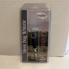 Omnipet 7471 European Silent Dog Training Whistle Black