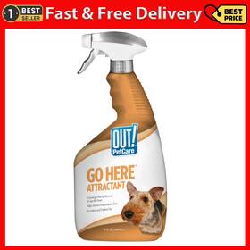 Out 445052615667 Petcare Go Here Attractant Dog And Puppy Potty Training Spray Safe Effective