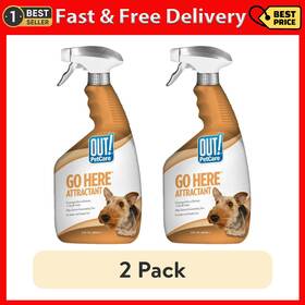 Out 445052733736 2 Pack Petcare Go Here Potty Training Attractant Spray 32oz