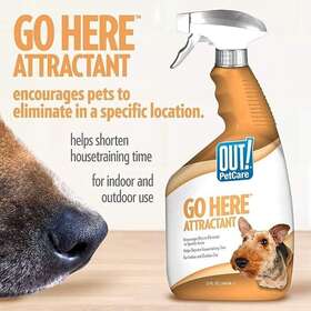 70544-4p Out Go Here Attractant Indoor And Outdoor Dog Training Spray 32 Oz 70544-4p Out Go Here Attractant Indoor And Outdoor Dog Training Spray 32 Oz