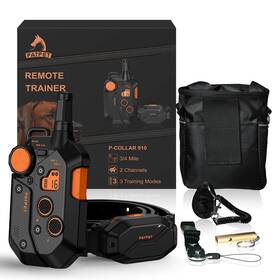 Patpet Dc-910 3/4 Mile Range Dog Shock E Collar Training With Remote 15-150lbs