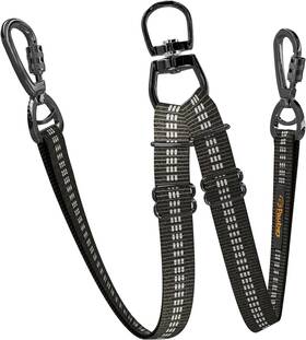 Harness-80 Paubes Double Dog Leash Adjustable Length Long For Training D Harness-80 Paubes Double Dog Leash Adjustable Length Long For Training D