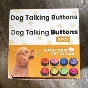 B0f2phjmr7 Paws And Smiles Dog Talking Buttons Set 8 Pcs Multicolor B0f2phjmr7 Paws And Smiles Dog Talking Buttons Set 8 Pcs Multicolor