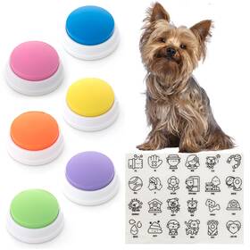 Pawsome Avenue 198168763520 Talking Buttons For Dogs - Dog Training Push -talk Com