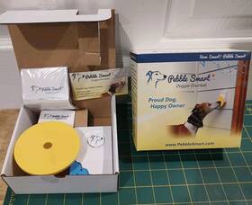 Pebble Smart D163084 Doggie Doorbell-wireless Rain Proof Selectable Tunes Blue Accent